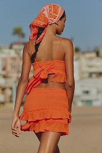 Celandine Crop Gauze Cami