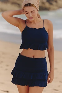 Celandine Gauze Skort