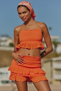 Celandine Gauze Skort