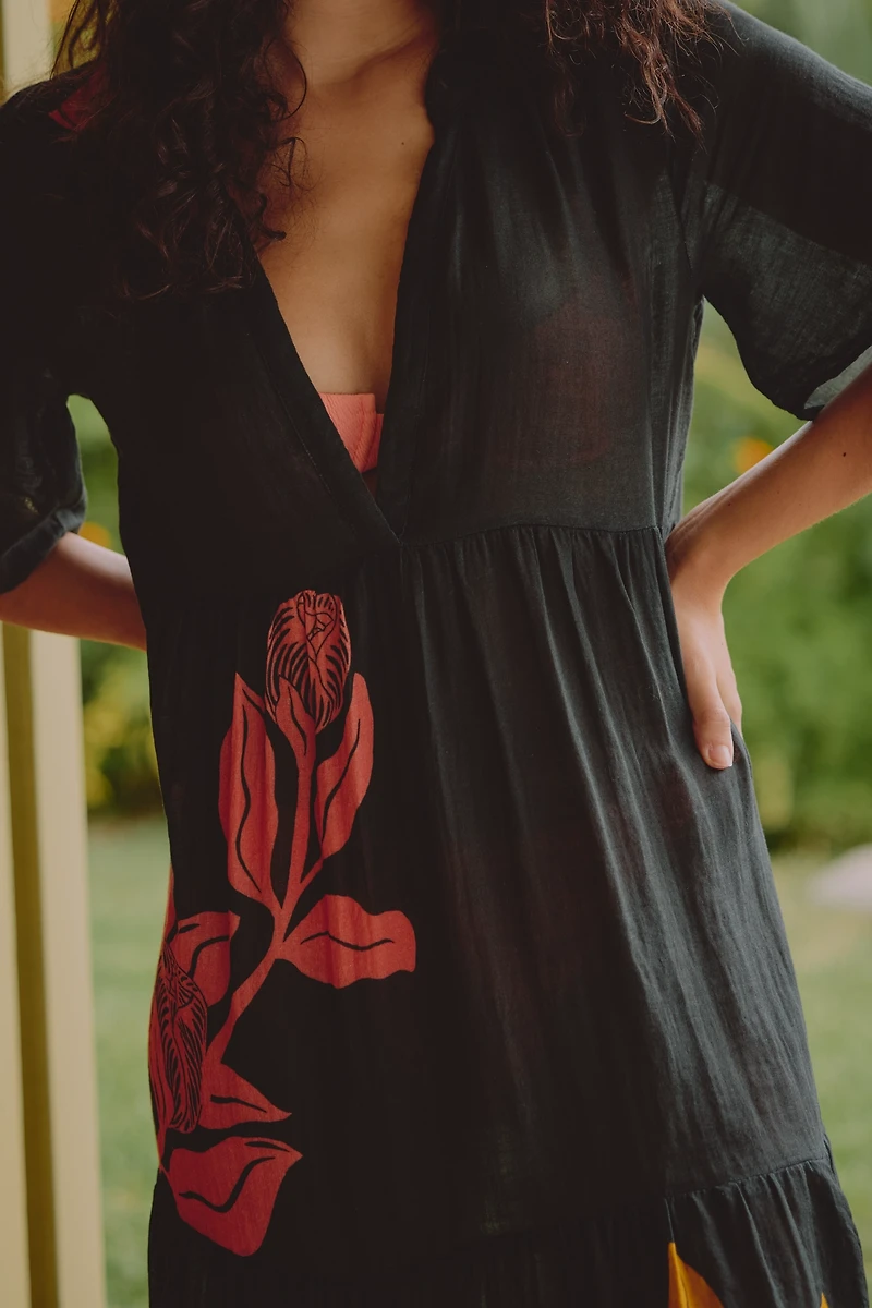 Celandine x Claire Johnson The Kallie Flowy Maxi Dress