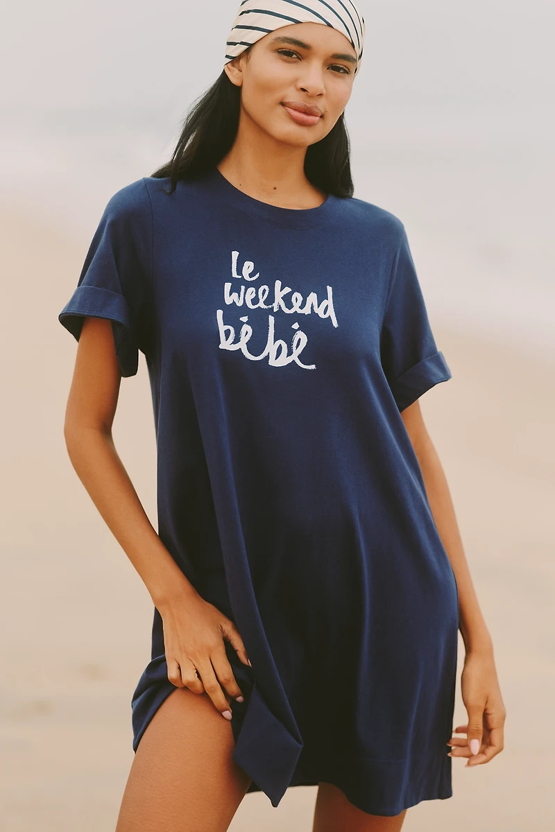 Celandine x Olivia Sewell Short-Sleeve Swing Dress