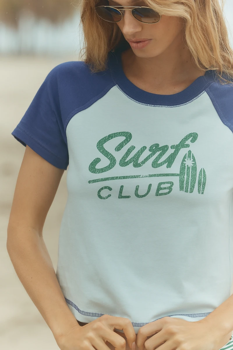 Celandine Surf Club Baby Tee