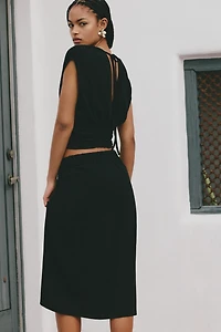 Celandine Bianca Midi Skirt