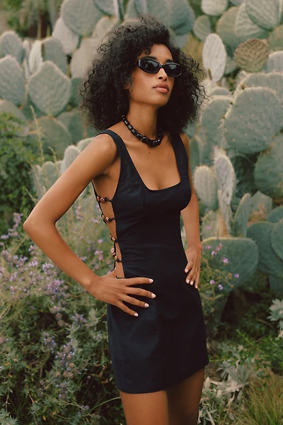 Celandine Side Cutout Mini Dress