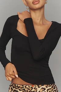 LSPACE Ashlyn Long-Sleeve Top