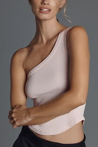 LSPACE Kylie One-Shoulder Crop Tank