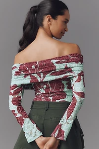 AFRM Maxine Crochet Lace Bodysuit