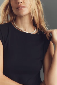 The Betty Crew-Neck Baby Muscle Tee by Maeve