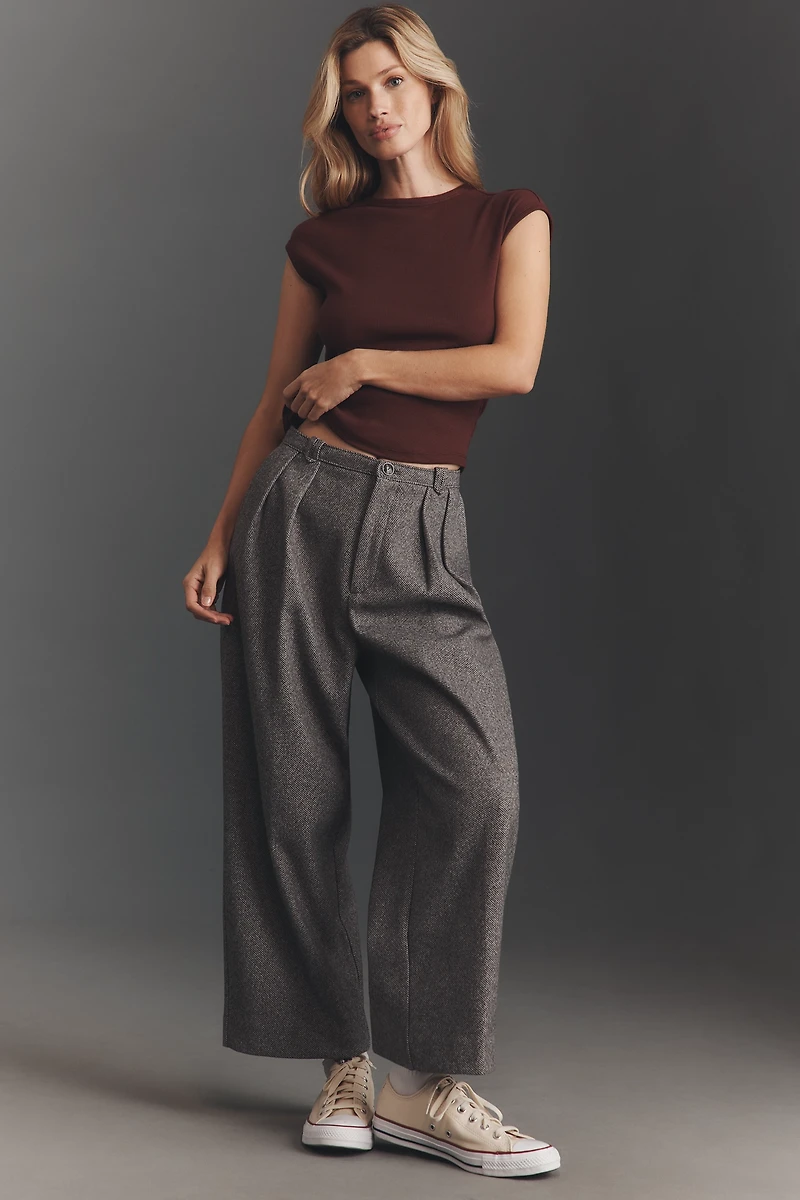 The Betty Crew-Neck Baby Muscle Tee by Maeve