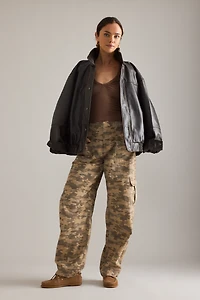 Maeve The Saturday Scoop V-Neck Tee