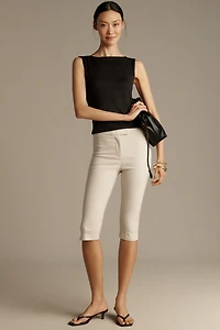 Maeve Sleeveless Printed Boat-Neck Tank