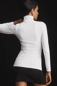 Susana Monaco Mock-Neck Top