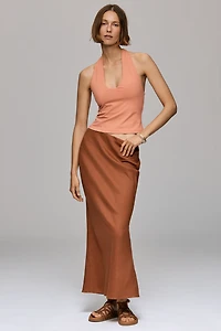 Susana Monaco Tie Halter Tank