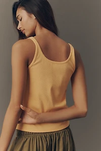 Pilcro Scoop-Neck Tank
