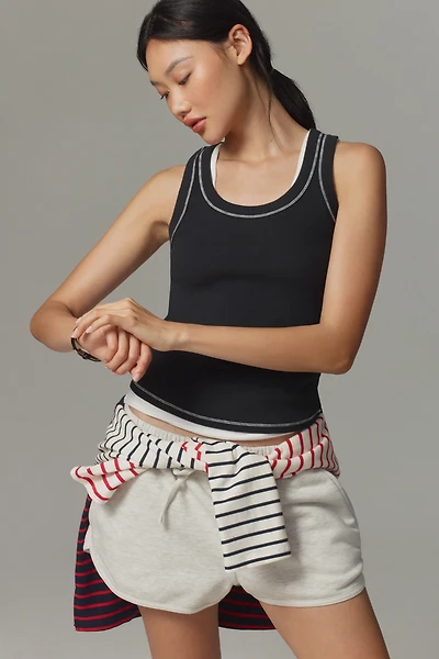 The Sunny Scoop-Neck Tank Top by Pilcro