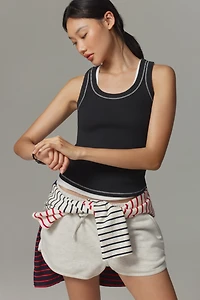 The Sunny Scoop-Neck Tank Top by Pilcro