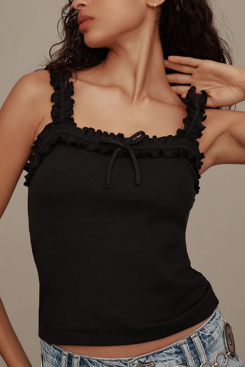 The Dorrie Ruffled Cami by Maeve