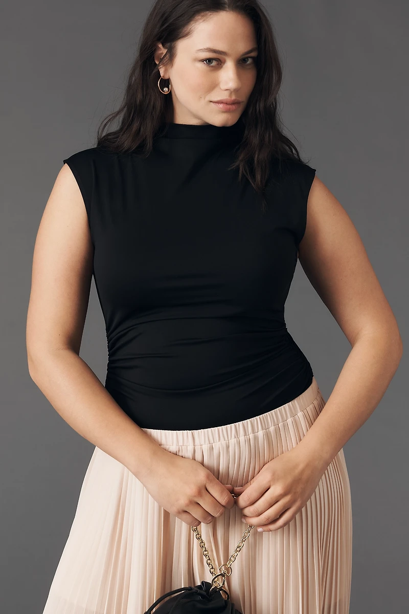 Good American Weightless Cap-Sleeve Top