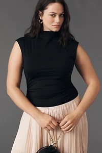 Good American Weightless Cap-Sleeve Top