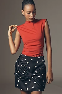 Good American Weightless Cap-Sleeve Top