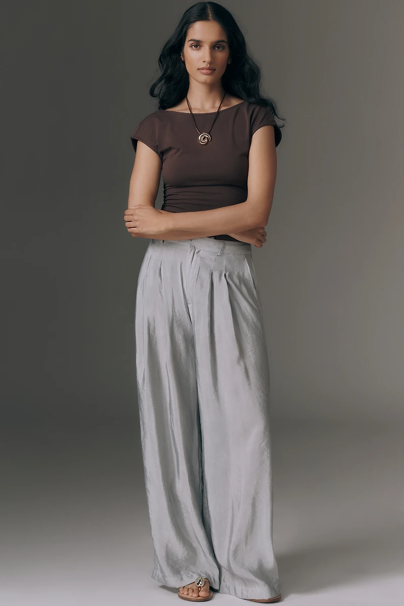 Good American Super Stretch Open Back Bodysuit