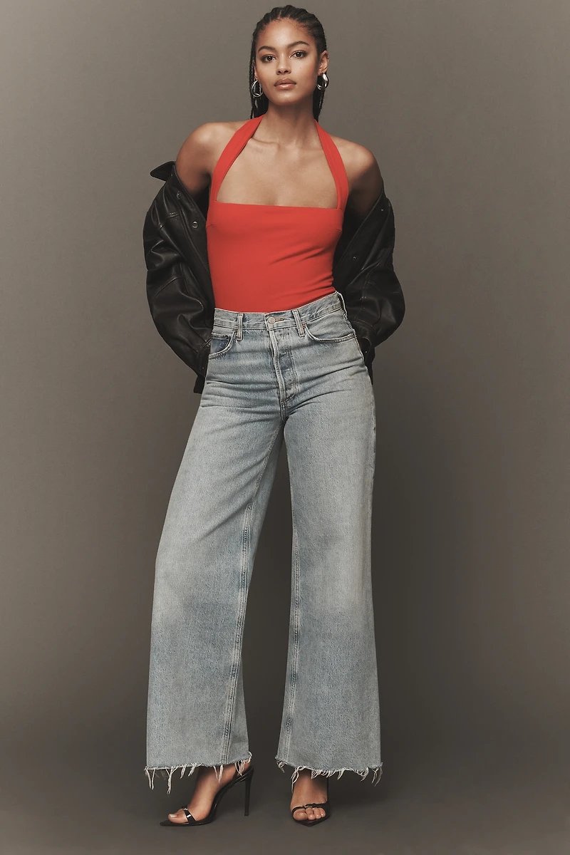 BAYSE Karlita Halter Sleeveless Bodysuit