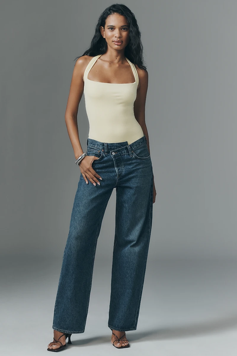 BAYSE Karlita Halter Sleeveless Bodysuit