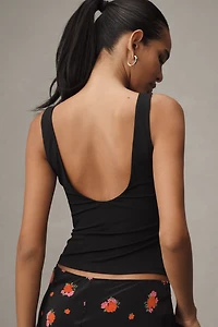 By Anthropologie Scoop-Back Tank