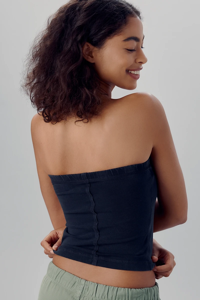 The Sunny Strapless Tube Top by Pilcro