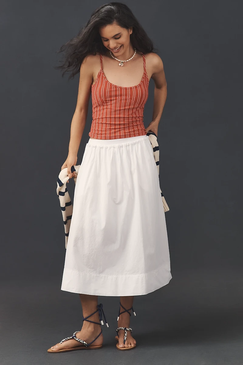 Pilcro Stripe Corset Tank
