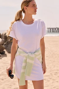 Nation Los Angeles Rowan Short-Sleeve T-Shirt Mini Dress