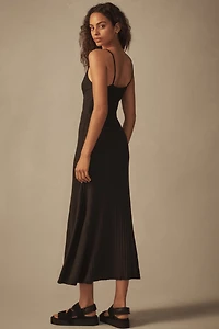 Nation Los Angeles Melani Ribbed Midi Dress