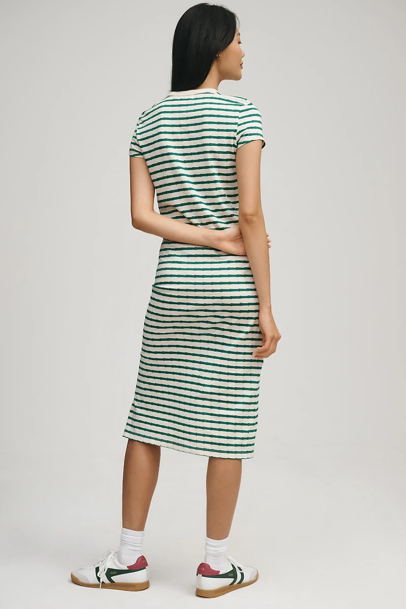Nation Los Angeles Short-Sleeve Ingrid T-Shirt Midi Dress