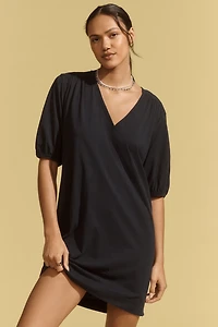 Nation Los Angeles Lea Short-Sleeve Mini Dress