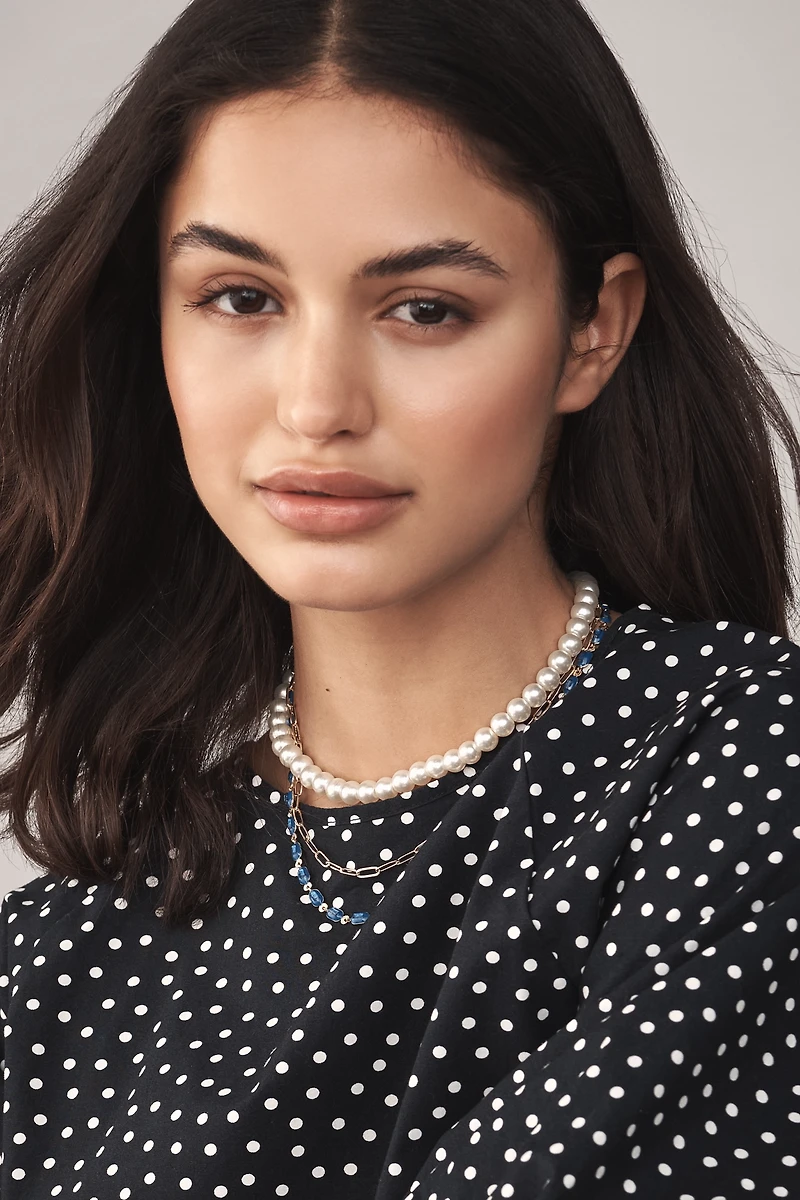 Nation Los Angeles Minnie Short-Sleeve Mini Dress