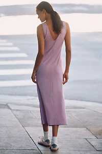Nation Los Angeles Gracie Sleeveless V-Neck Midi Dress