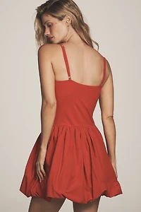 Daily Practice Strapless Bubble Mini Twofer Dress