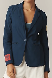 Tretorn x Anthropologie Single-Button Hoodie Blazer