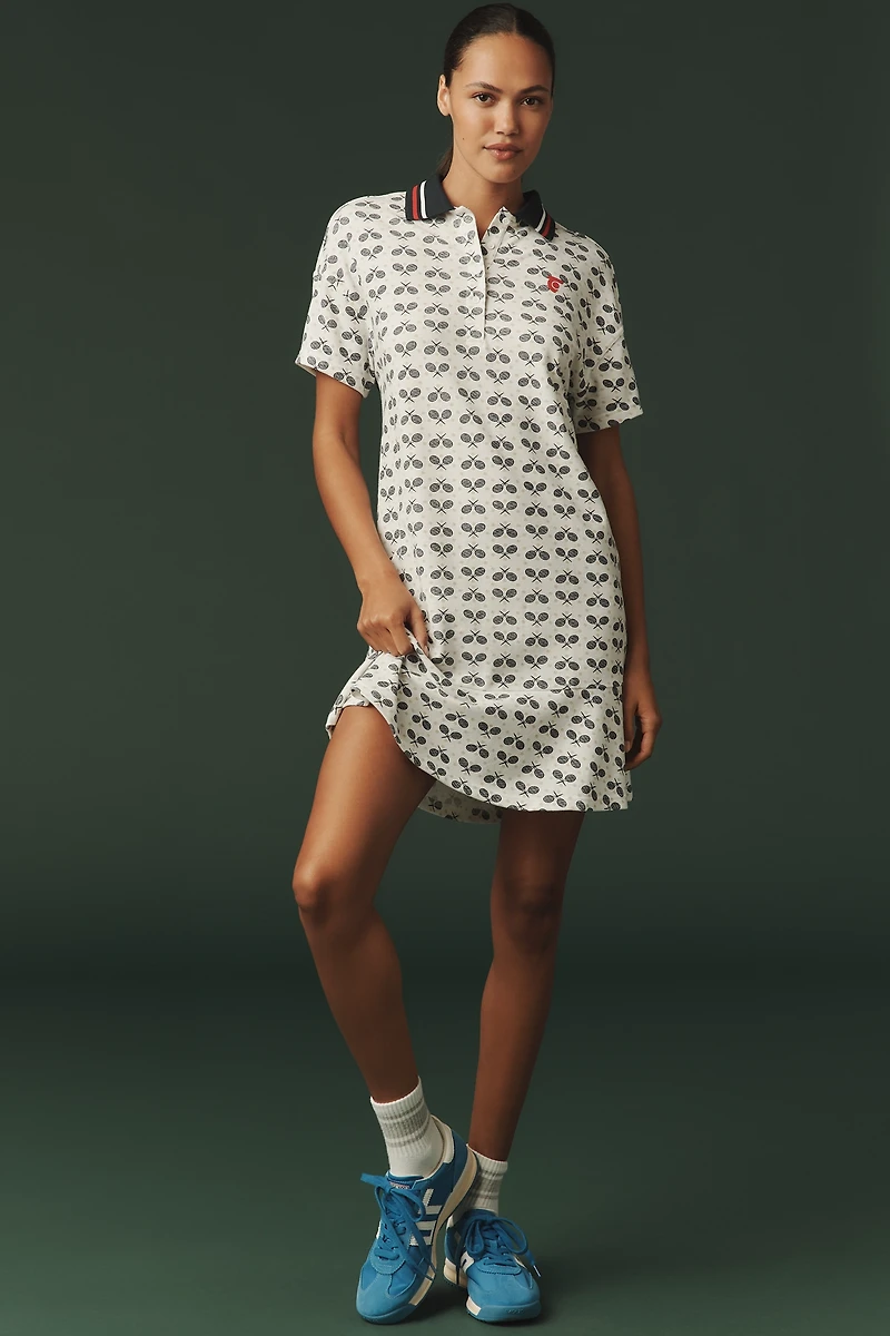 Tretorn x Anthropologie Flare Polo Mini Dress