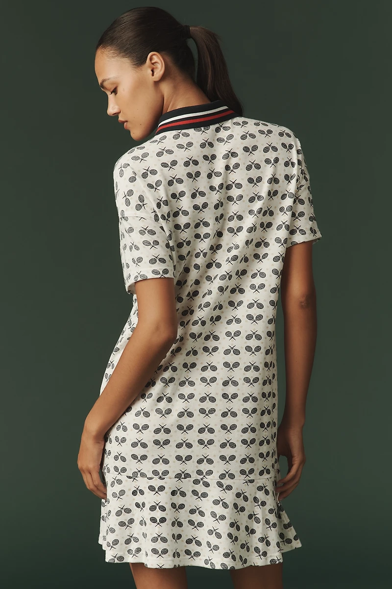 Tretorn x Anthropologie Flare Polo Mini Dress
