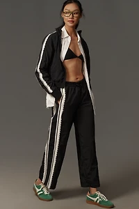 Daily Practice Lace Side-Stripe Track Pants