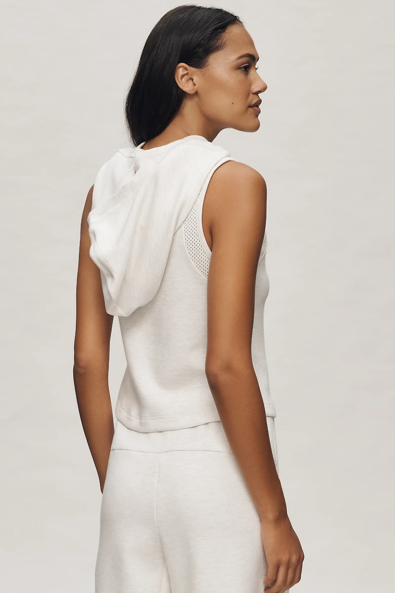 Daily Practice Sleeveless Cowl-Neck Top