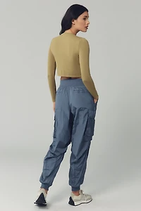 Daily Practice Silky Cargo Pants