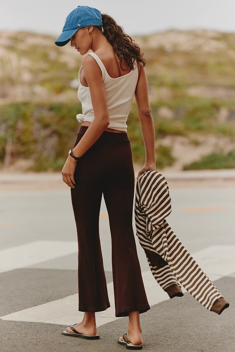DONNI. Rib Kick-Flare Pants