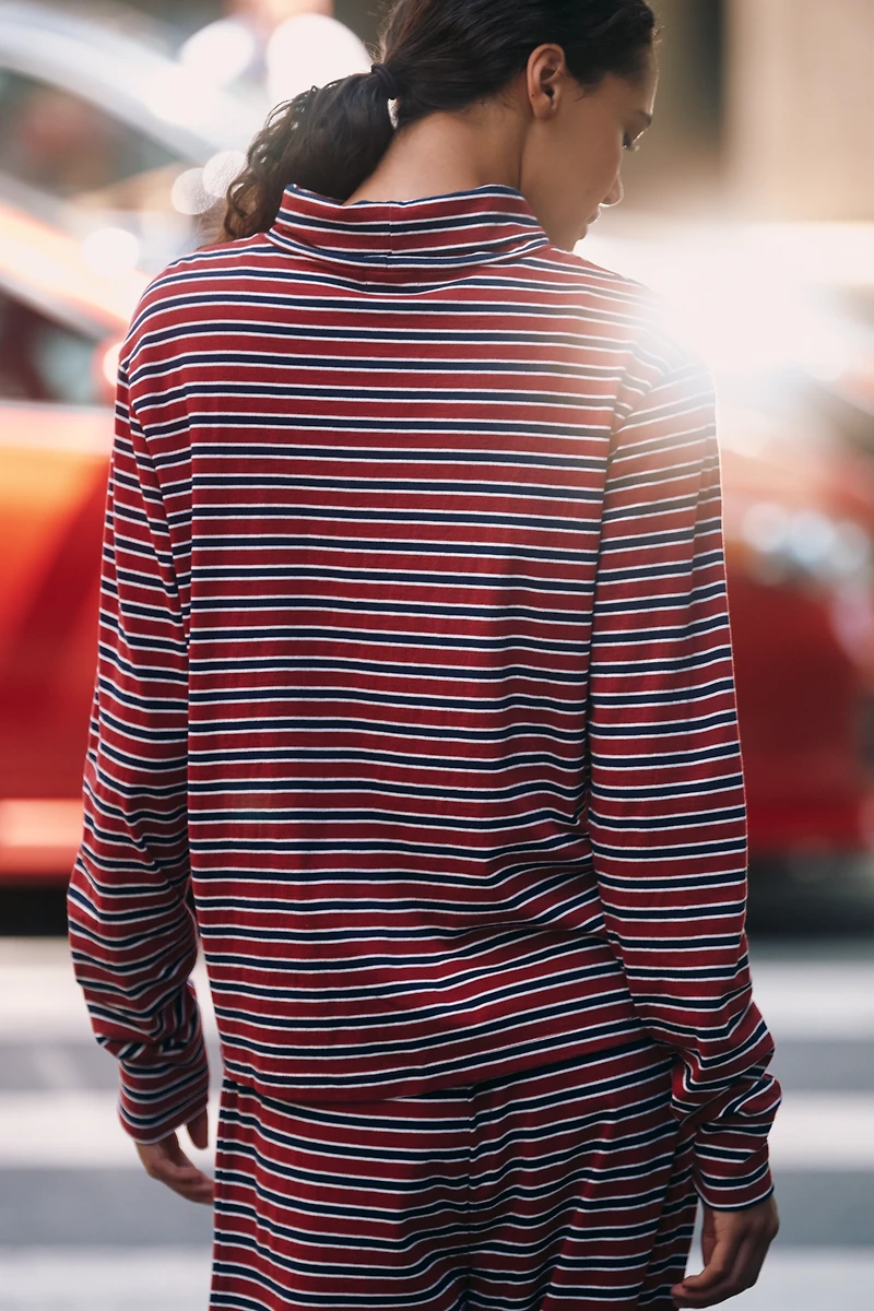 DONNI. Jersey Turtleneck Top