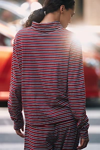 DONNI. Jersey Turtleneck Top
