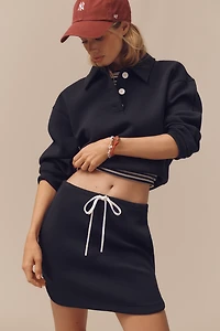 English Factory Knit Mini Skirt