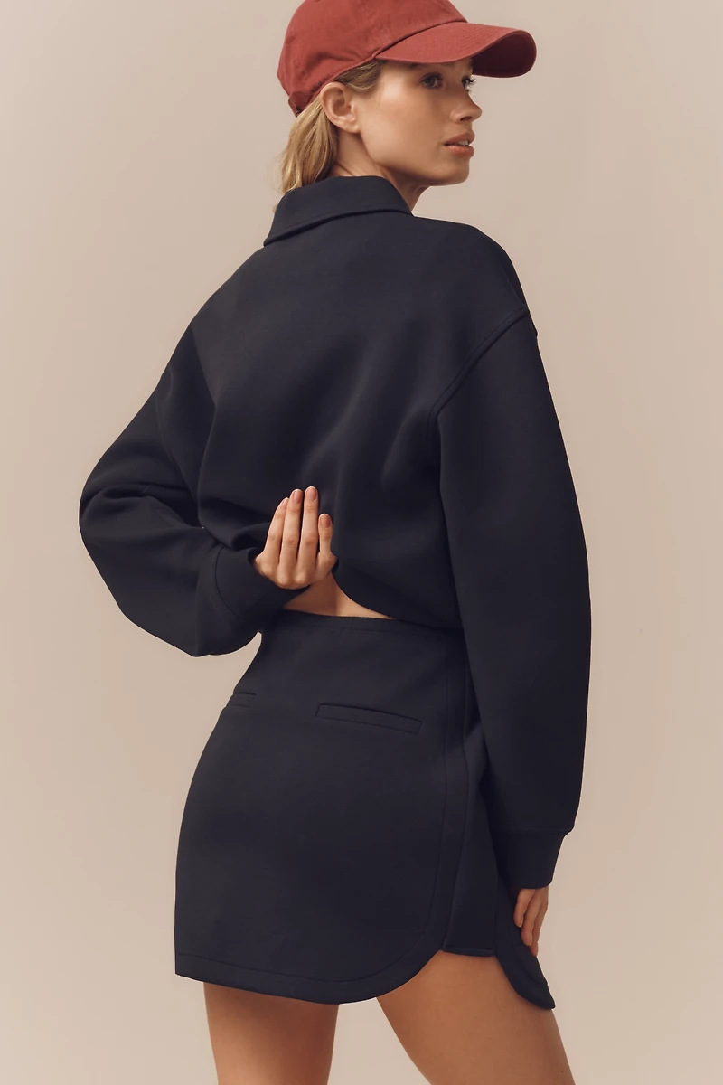 English Factory Knit Mini Skirt