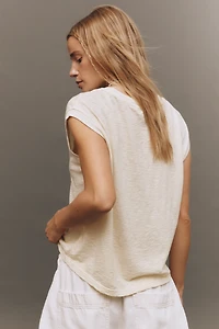 Sundry Crop Muscle Tank Top
