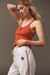 Sundry Terry Side-Stripe Track Joggers